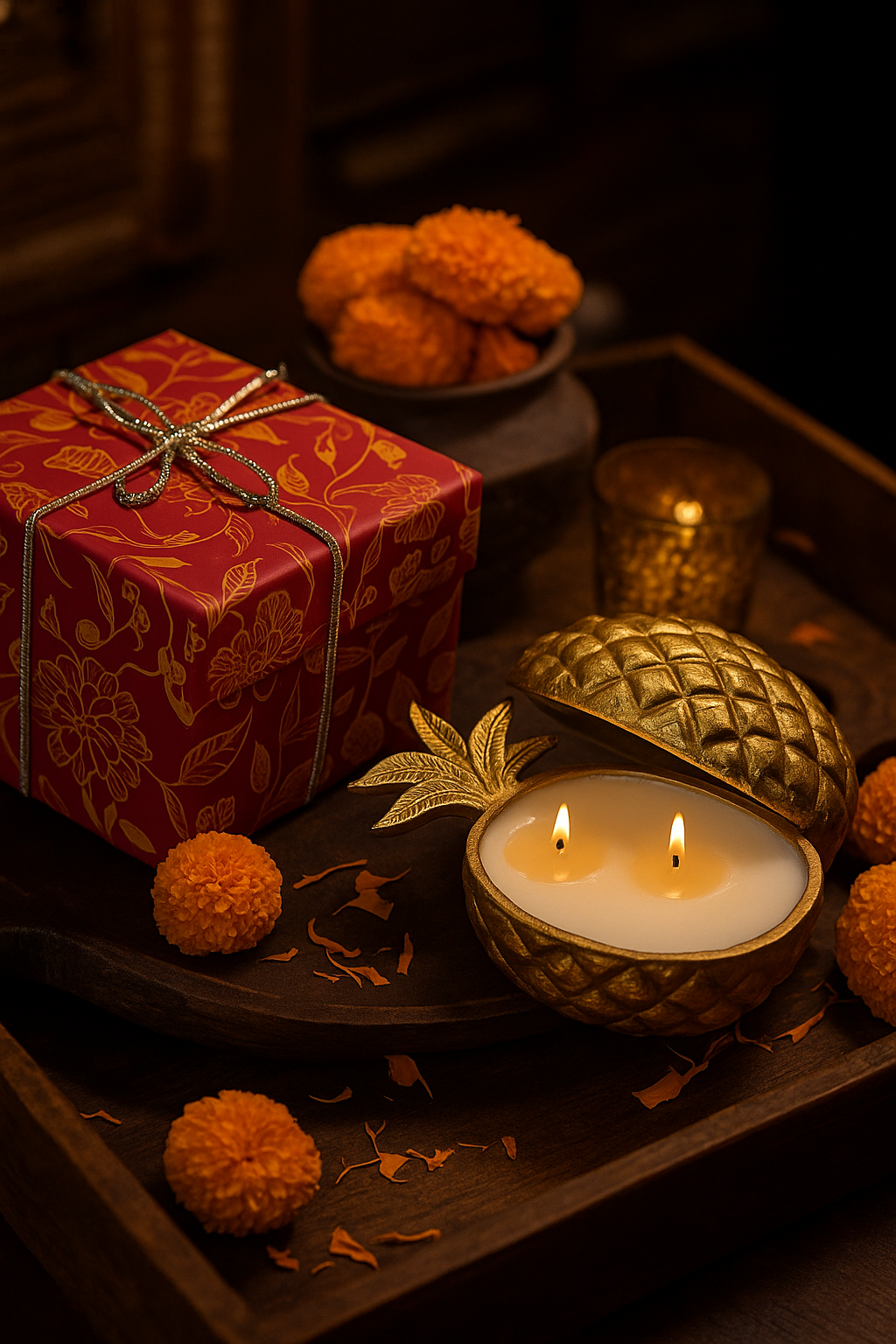 Anaanaas Urli Candle