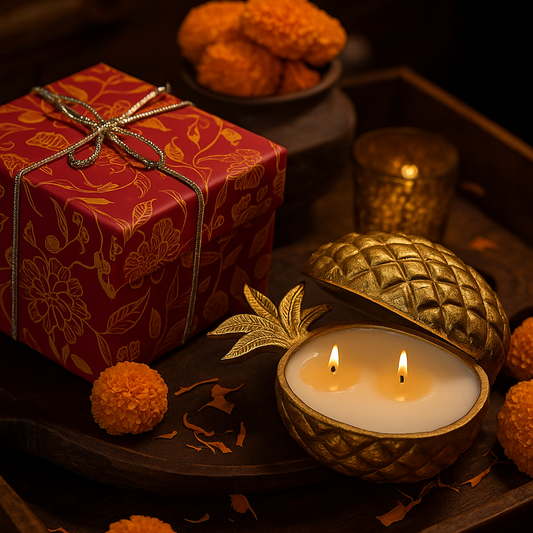 Anaanaas Urli Candle - Amaraa Fragrances