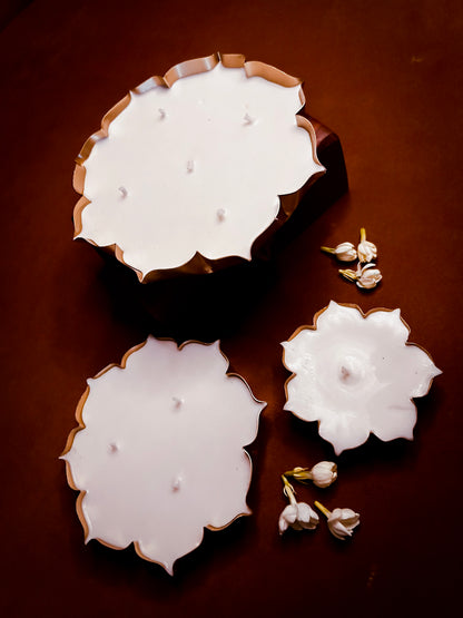 Floral Urli Scented Candles