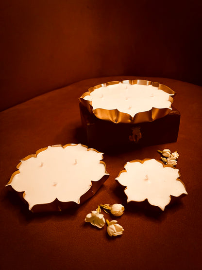 Floral Urli Scented Candles