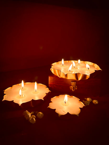 Floral Urli Scented Candles
