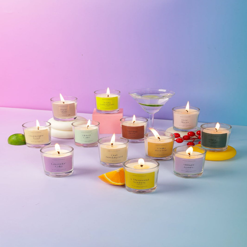 The Signature 12 - Luxury Scented Candle Collection - Amaraa Fragrances
